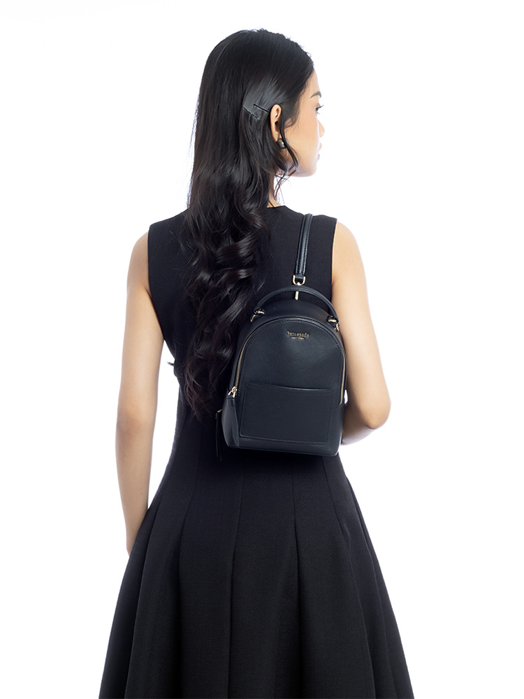 Cameron Mini Convertible Backpack Black