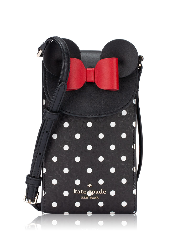 X Disney Minnie Mouse Phone Crossbody Black Multi