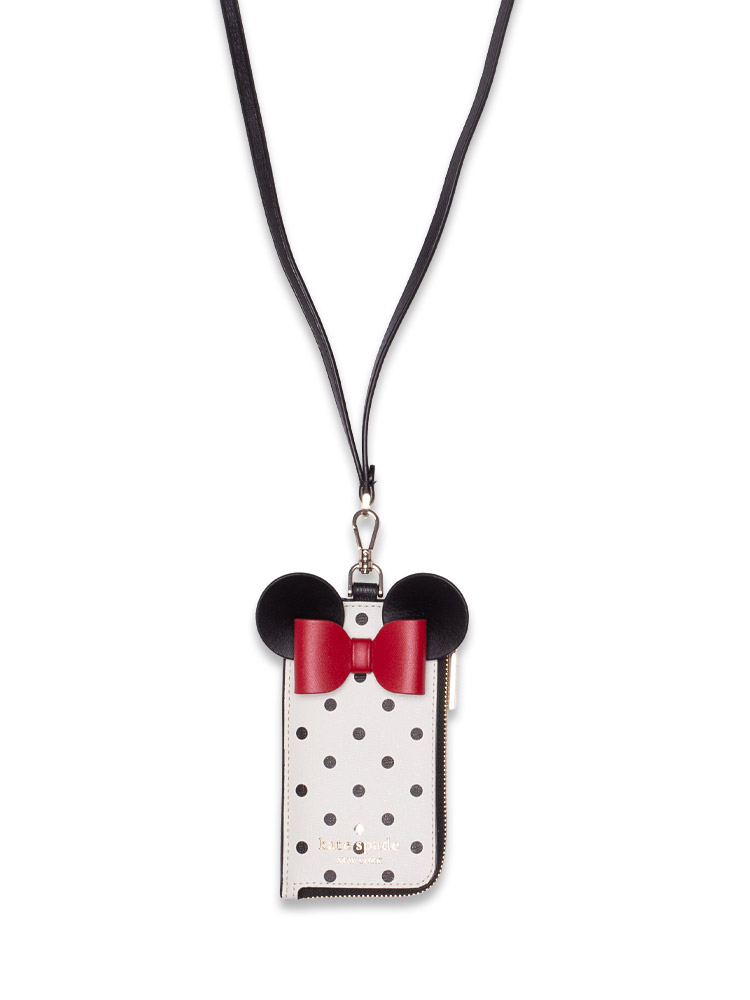 X Disney Minnie Mouse Lanyard White Multi
