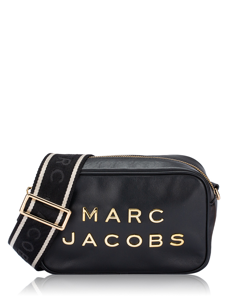 4P3HCR020H02 2Way Leather Crossbody Black