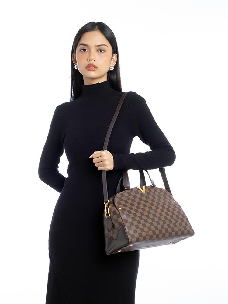 Damier Ebene Kensington Bowling Bag