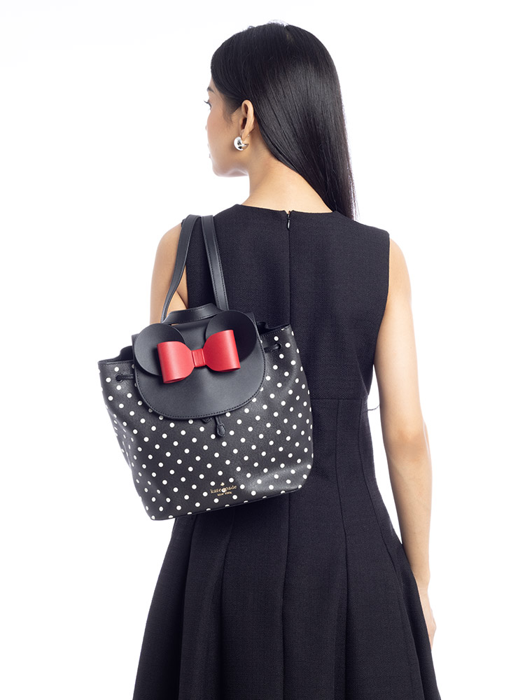 X Disney Minnie Mouse Backpack Black Multi