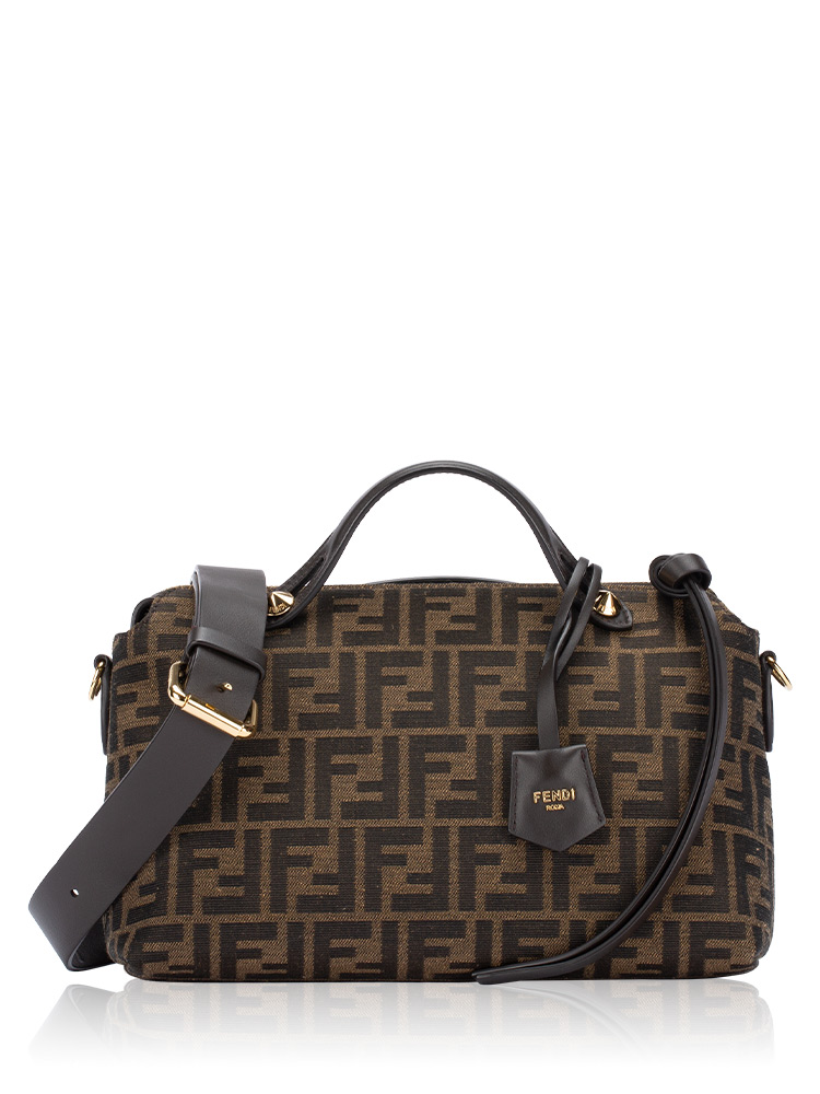 Vitello Grace Jacquard FF Medium By The Way Tobacco Moro Ebano