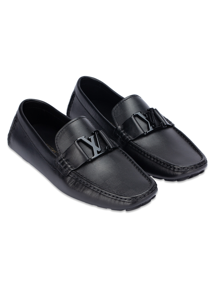 Damier Infini Monte Carlo Loafers Onyx Sz 7