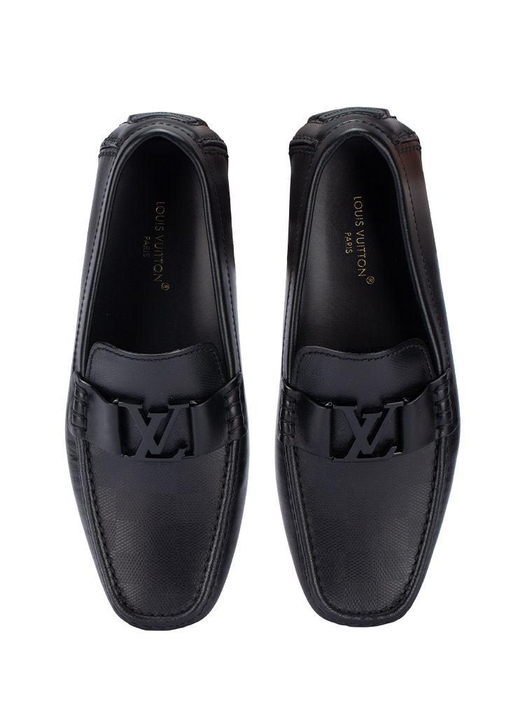Damier Infini Monte Carlo Loafers Onyx Sz 7