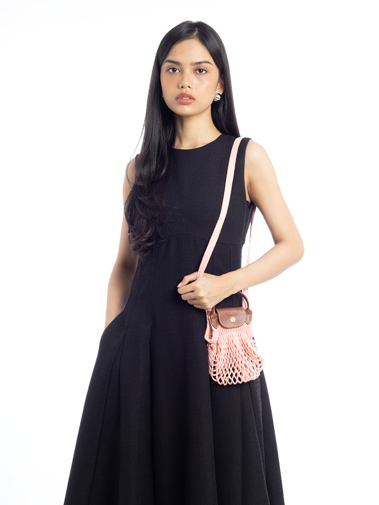 Le Pliage Filet Crossbody XS Blush