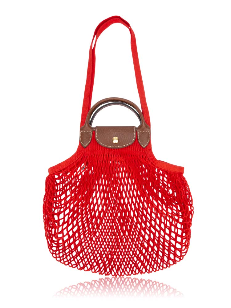 Le Pliage Filet Top Handle Rouge