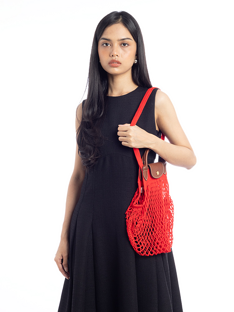 Le Pliage Filet Top Handle Rouge
