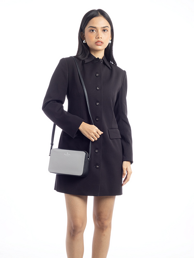 Sienna Colorblock Crossbody Nimbus Grey