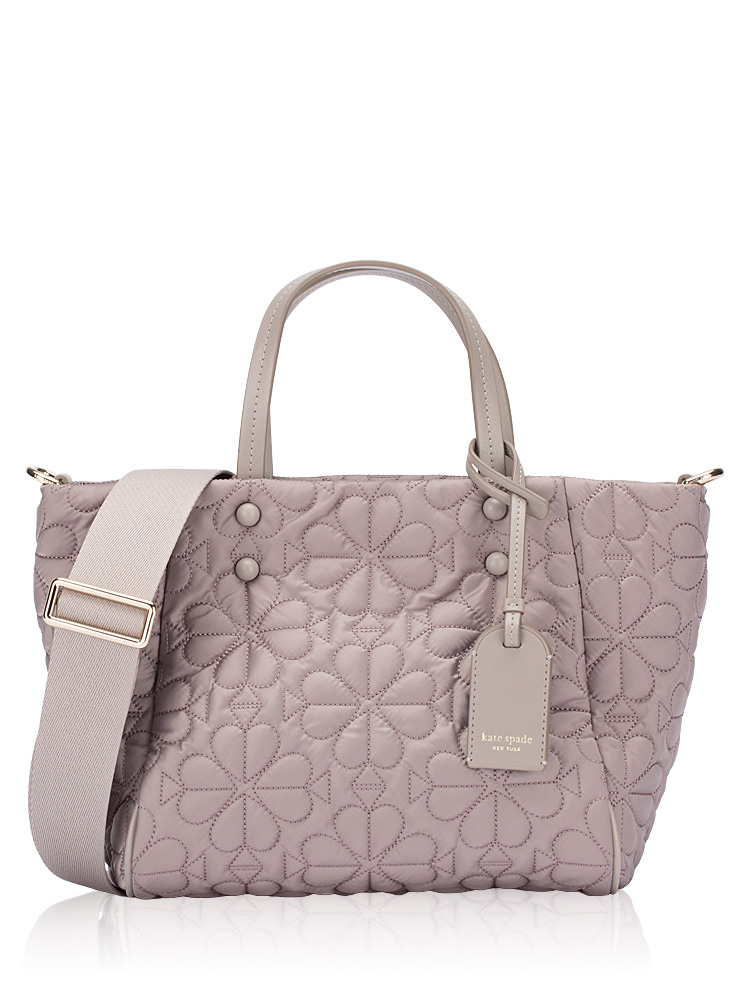 Tilly Quilted Nylon Small Tote City Scape