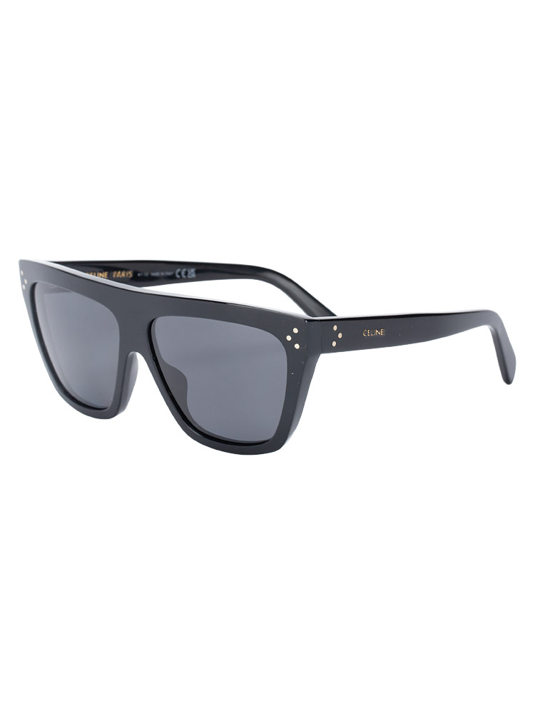 CL40256I Square Sunglasses Black