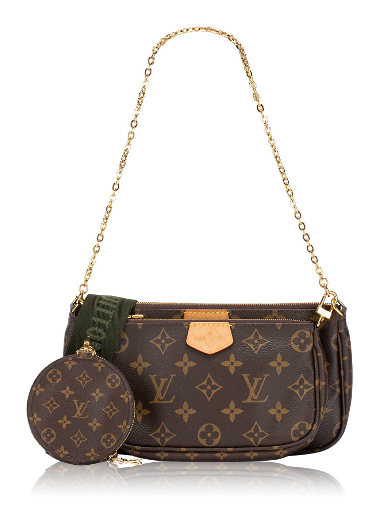 Monogram Multi Pochette Accessories Khaki