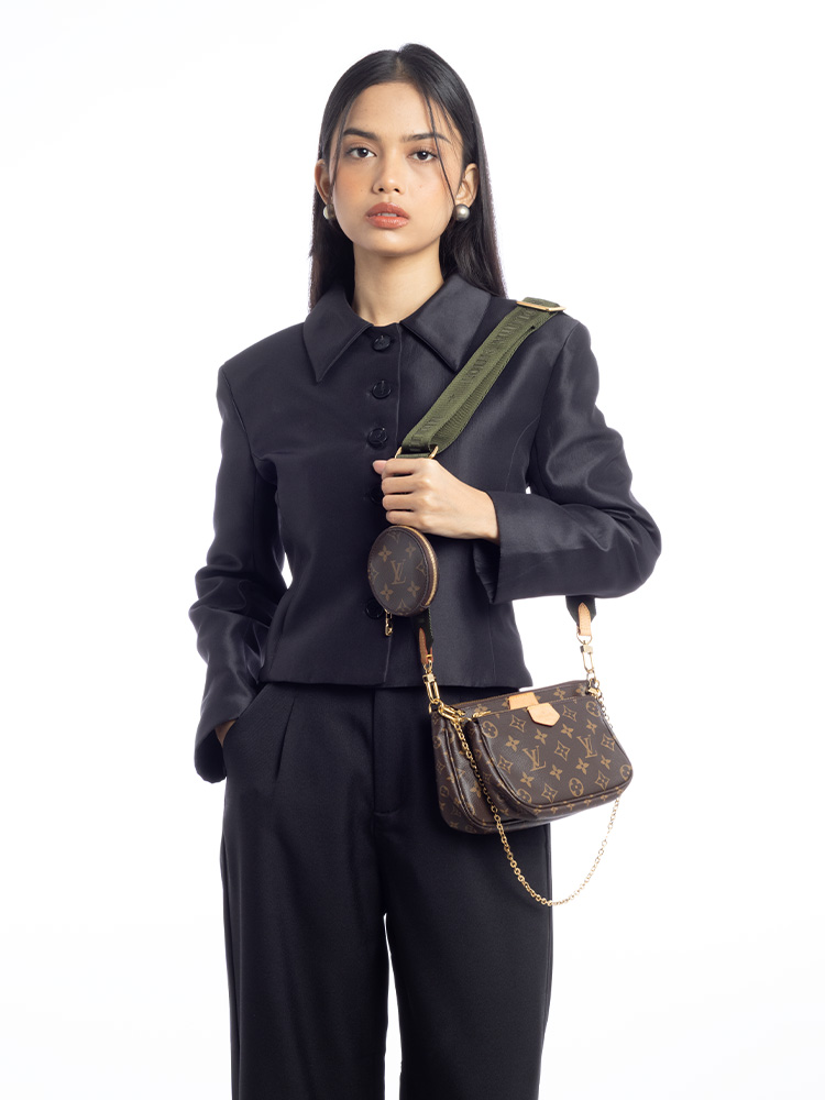 Monogram Multi Pochette Accessories Khaki