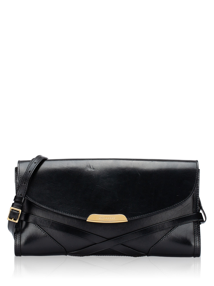 Bridle Calfskin Katherine Crossbody Black