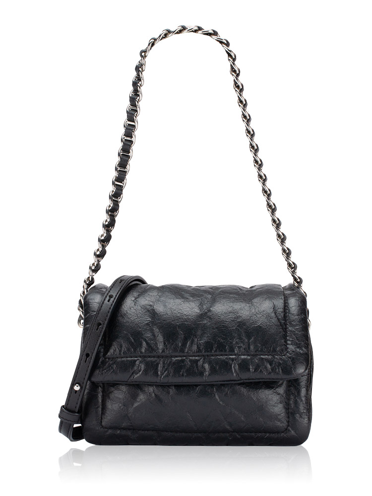 M0015773 The Mini Pillow Shoulder Bag Black