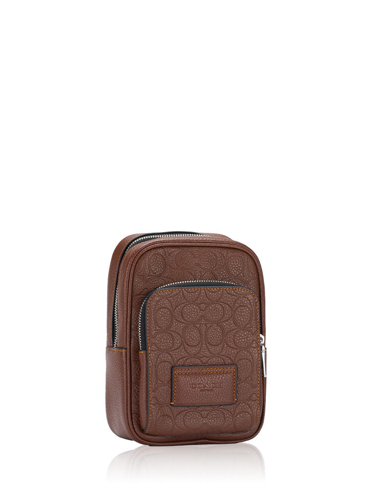 Men CDC45 Signature Racer Sling Pack Vintage Brown