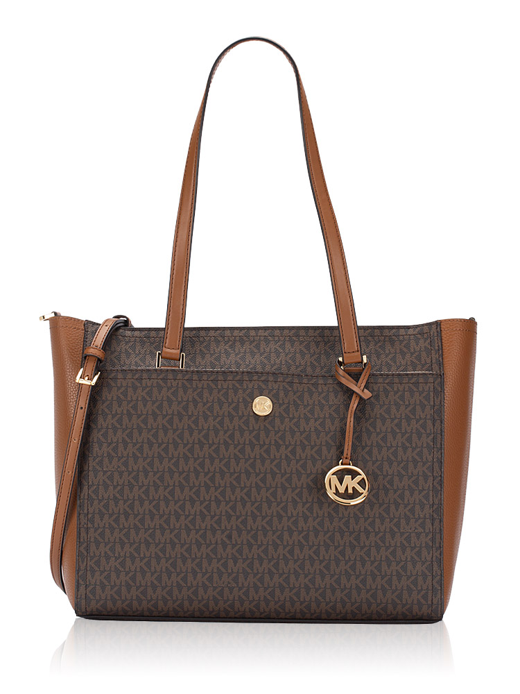 Signature Maisie Large 3 In 1 Tote Brown