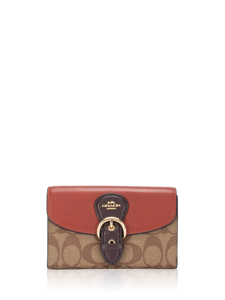 C7374 Kleo Signature Wallet Khaki Multi