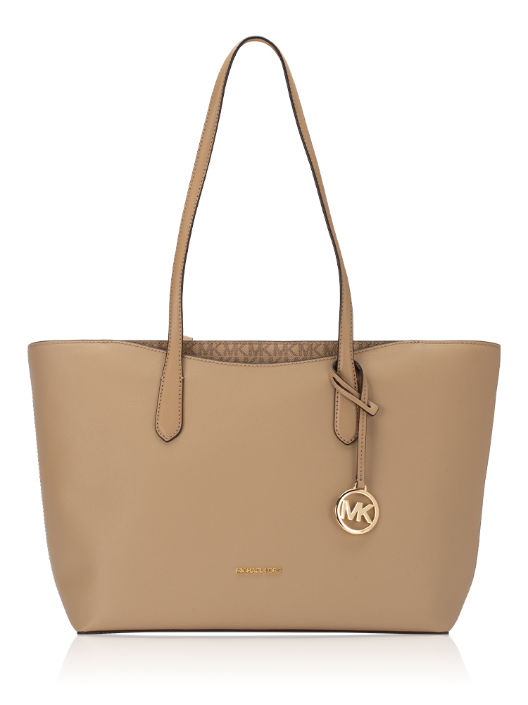 Arden Large Zip Tote Camel