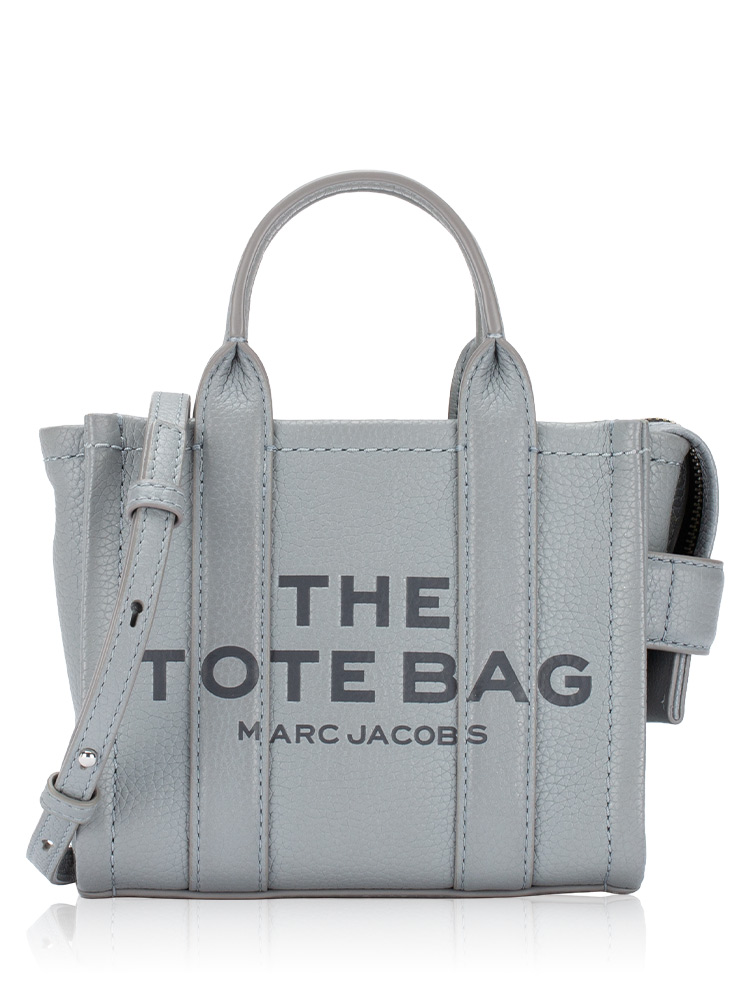 H053L01RE22 The Leather Mini Tote Wolf Grey