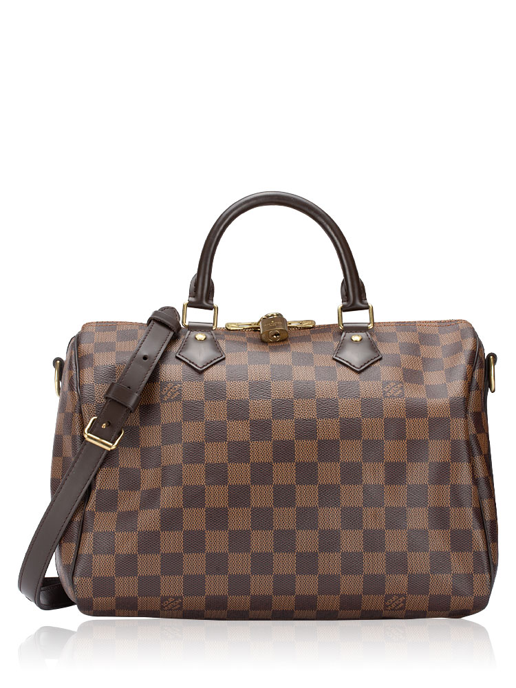 Damier Ebene Speedy 30 Bandouliere NM