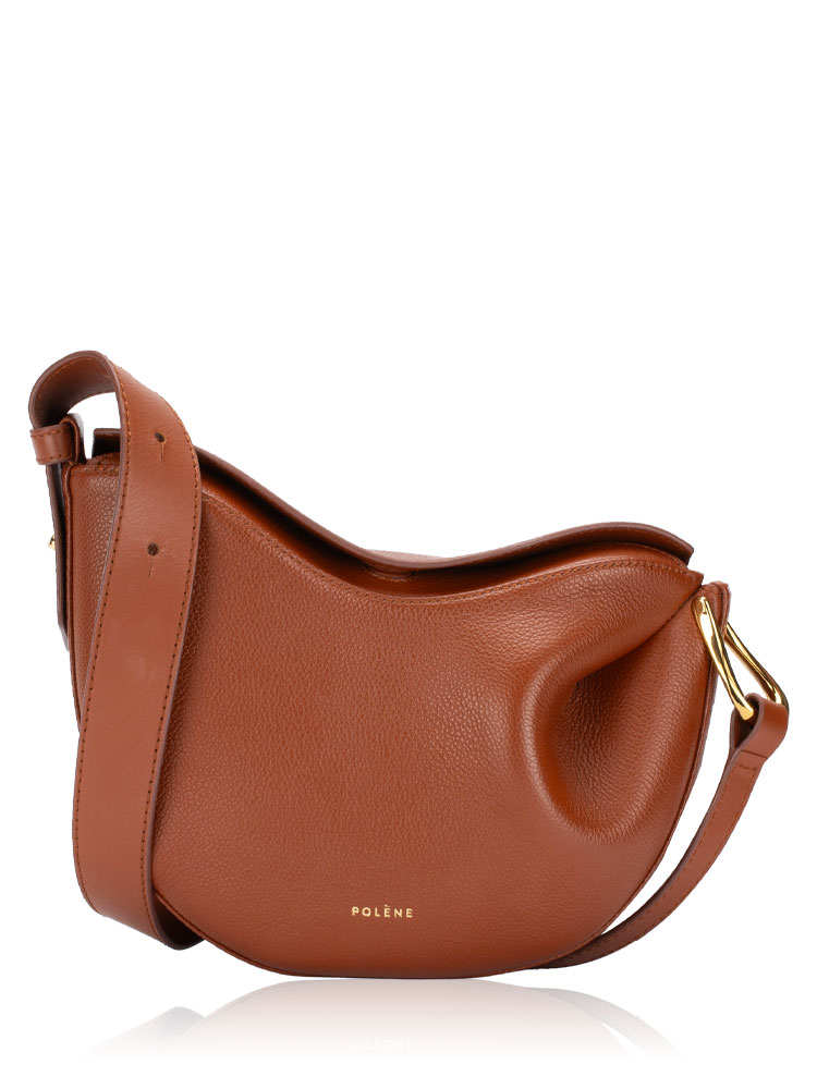 Textured Calfskin Tonca Cognac