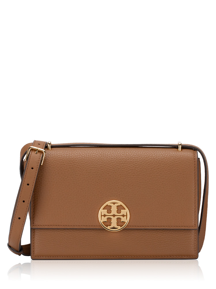 Miller Leather Shoulder Bag Tigers Eye