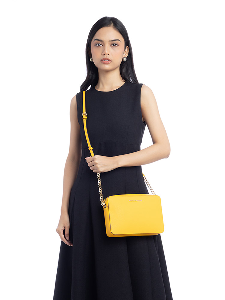 Jet Set Large Crossbody Marigold