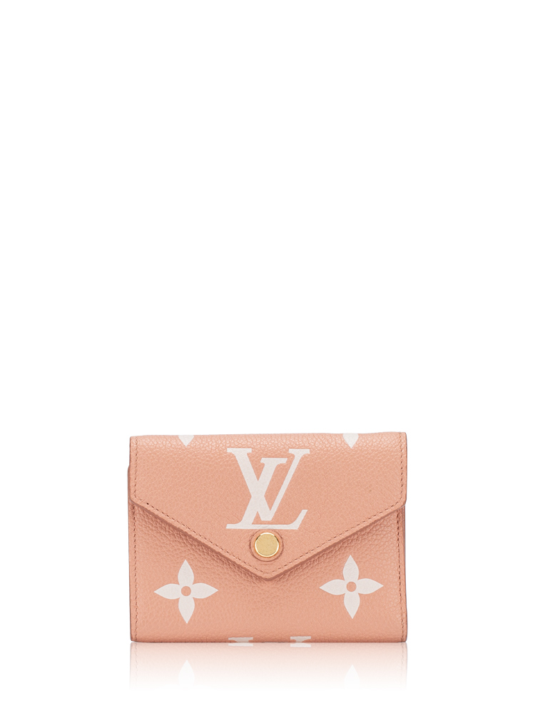 Monogram Empreinte Victorine Wallet Rose Trianon Creme