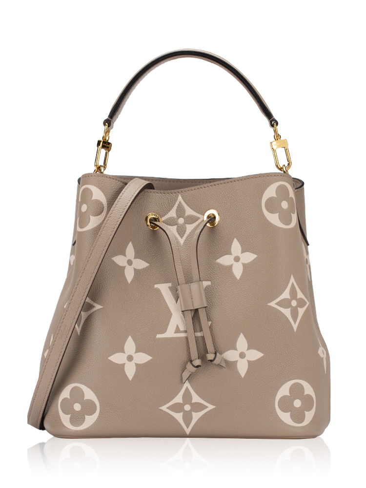 Monogram Empreinte Bicolor Neonoe MM Tourterelle Creme