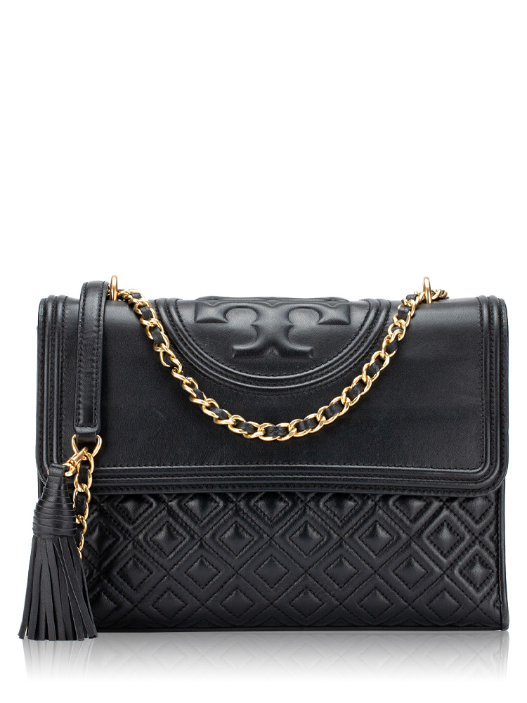 Fleming Convertible Shoulder Bag Black