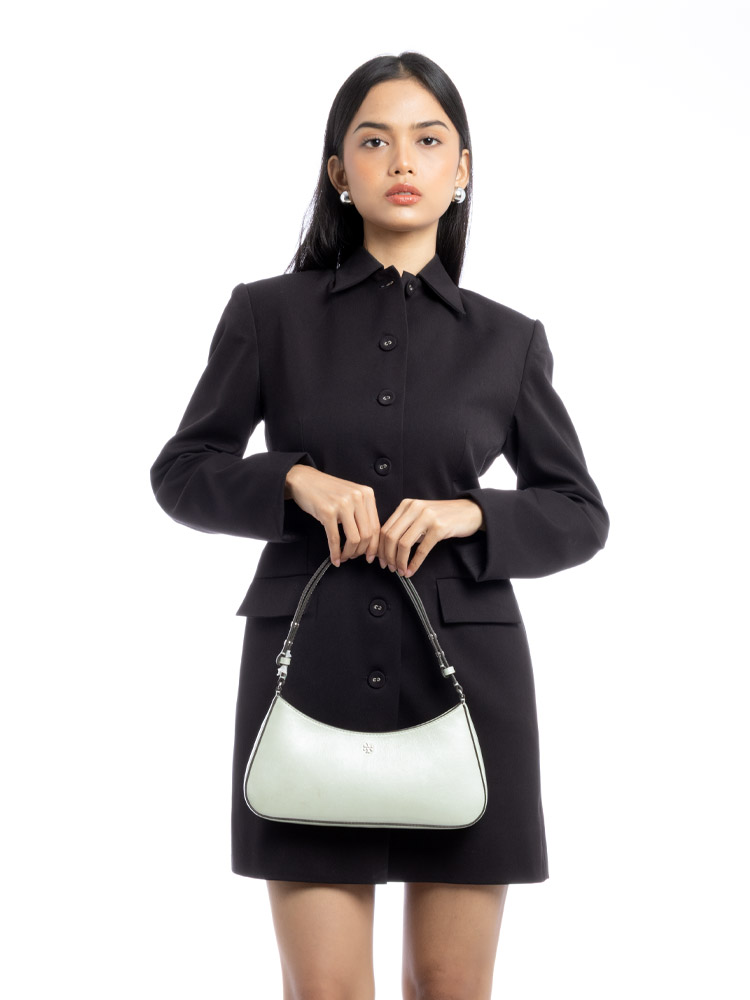 Emerson Patent Shoulder Bag Meadow Mist
