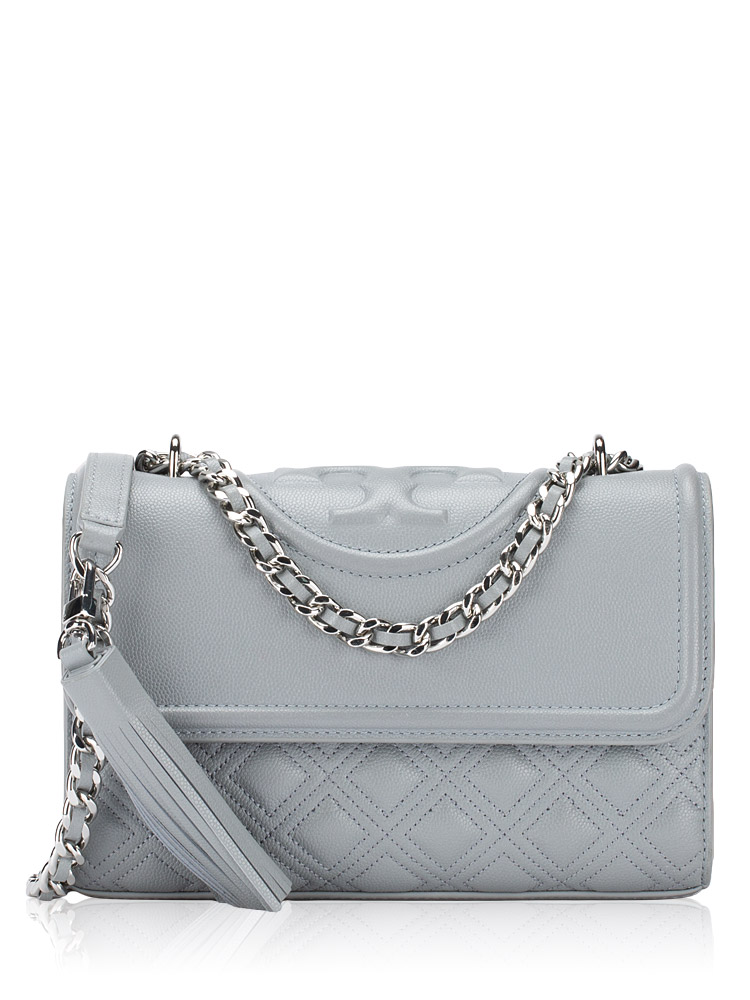 Fleming Soft Grain Convertible Shoulder Bag Slate