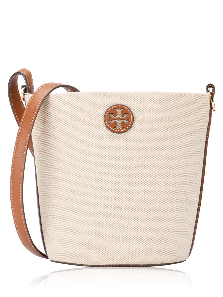 Blake Canvas Bucket Bag Classic Cuoio