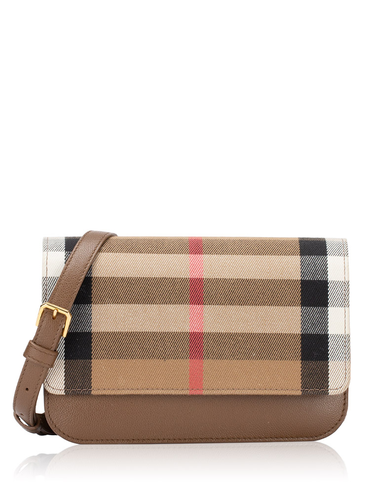 House Check Madison MX Crossbody Earth