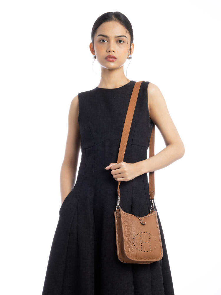 Taurillon Clemence Amazone Mini Evelyne 16 TPM Gold