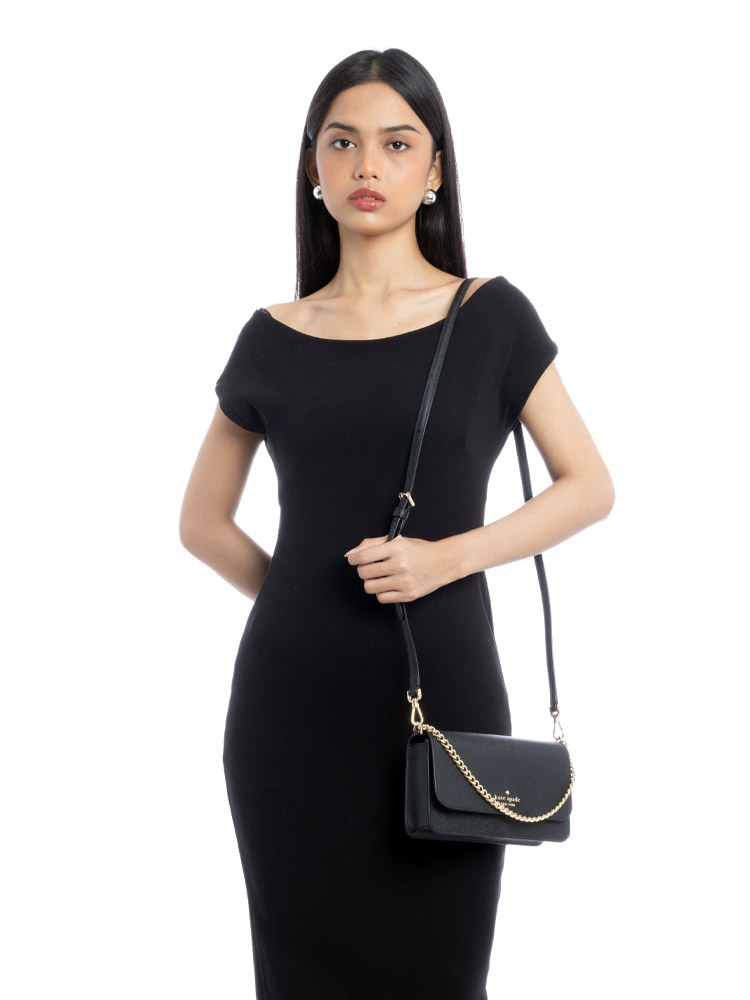 Madison Willow Mini Crossbody Black