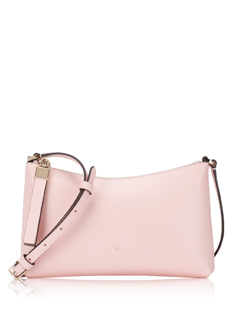 Sadie Leather Crossbody Chalk Pink