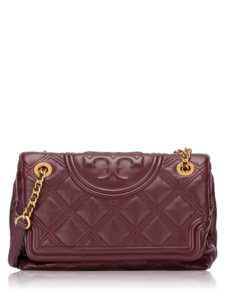 Fleming Soft Convertible Shoulder Bag Claret