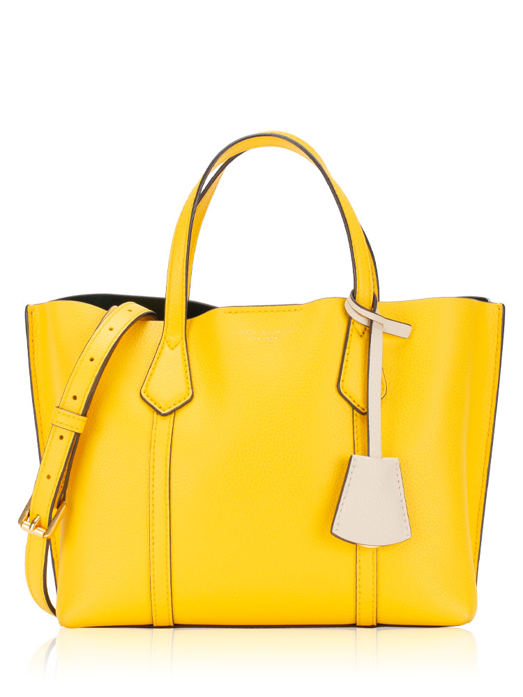 Perry Small Triple Compartment Tote Lemon Drop