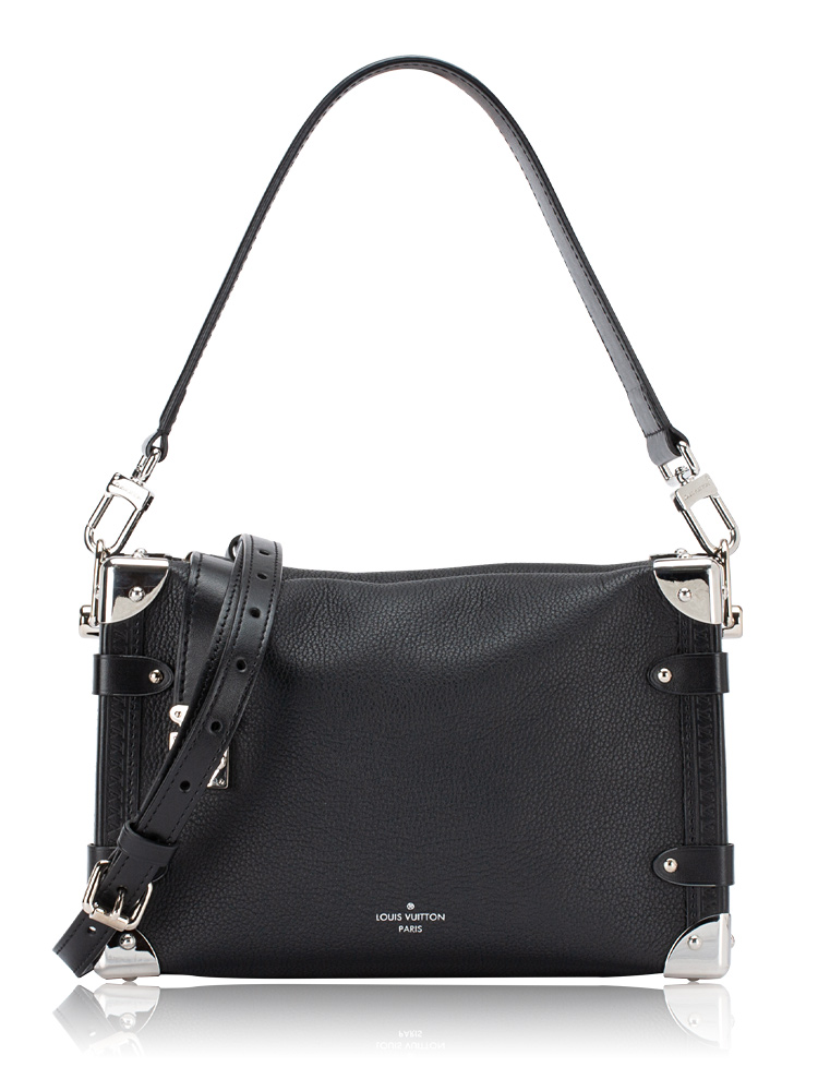 Calfskin Side Trunk MM Noir