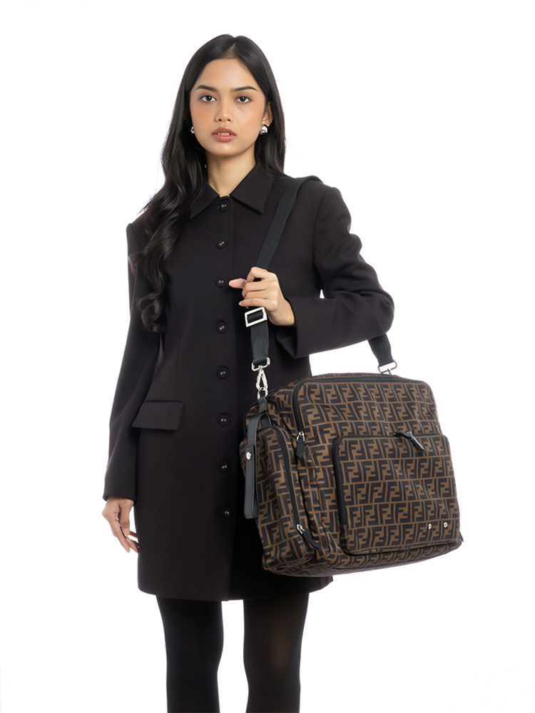 Nylon Zucca Changing Bag Tobacco