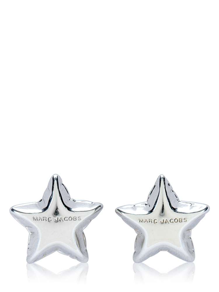 Star Balloon Micro Earrings Silver