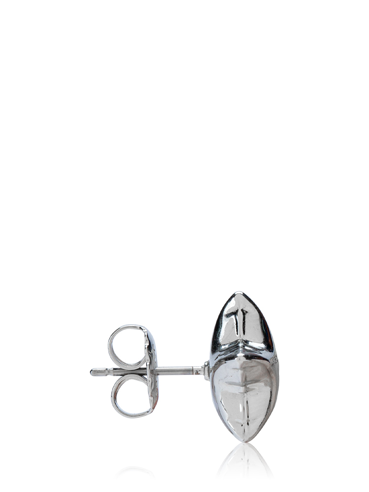 Star Balloon Micro Earrings Silver