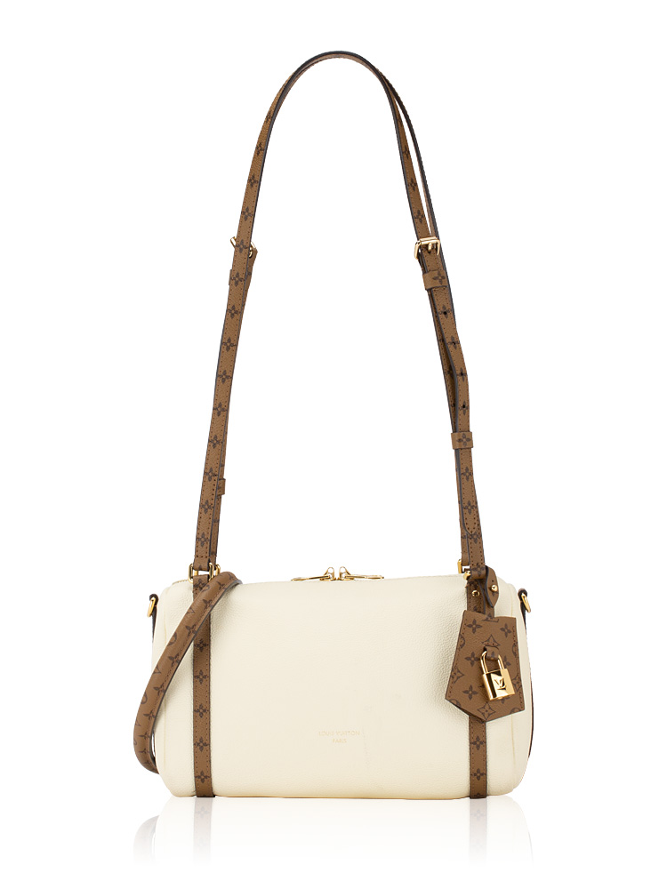 Calfskin Express PM Shoulder Bag Vanille