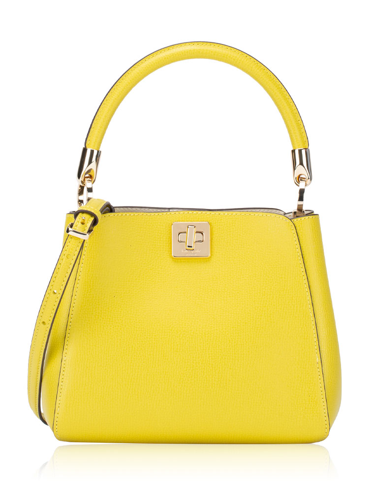Phoebe Top Handle Satchel Lime Slice