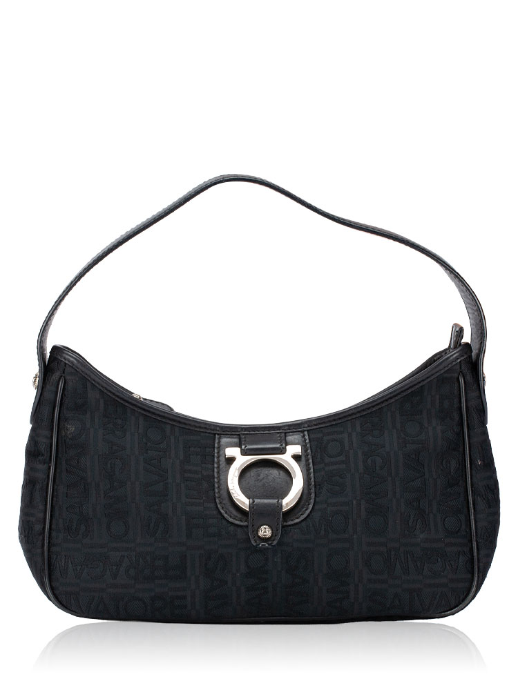 Canvas Gancini Hobo Black