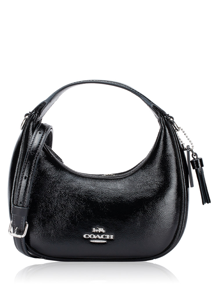 CW036 Carmen Mini Crossbody Black Silver