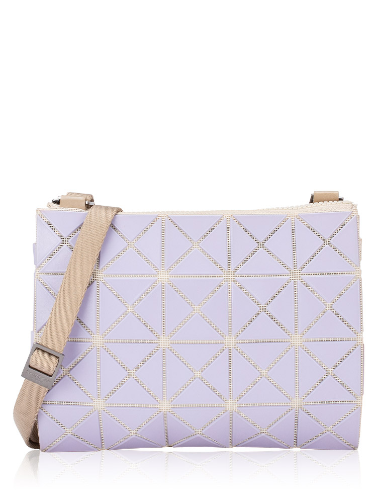 Bao Bao Duo Small Shoulder Bag Purple Beige