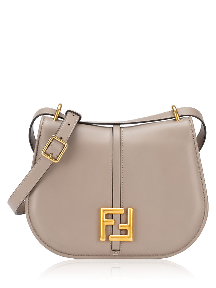 Vitello C'mon Medium Crossbody Tortora